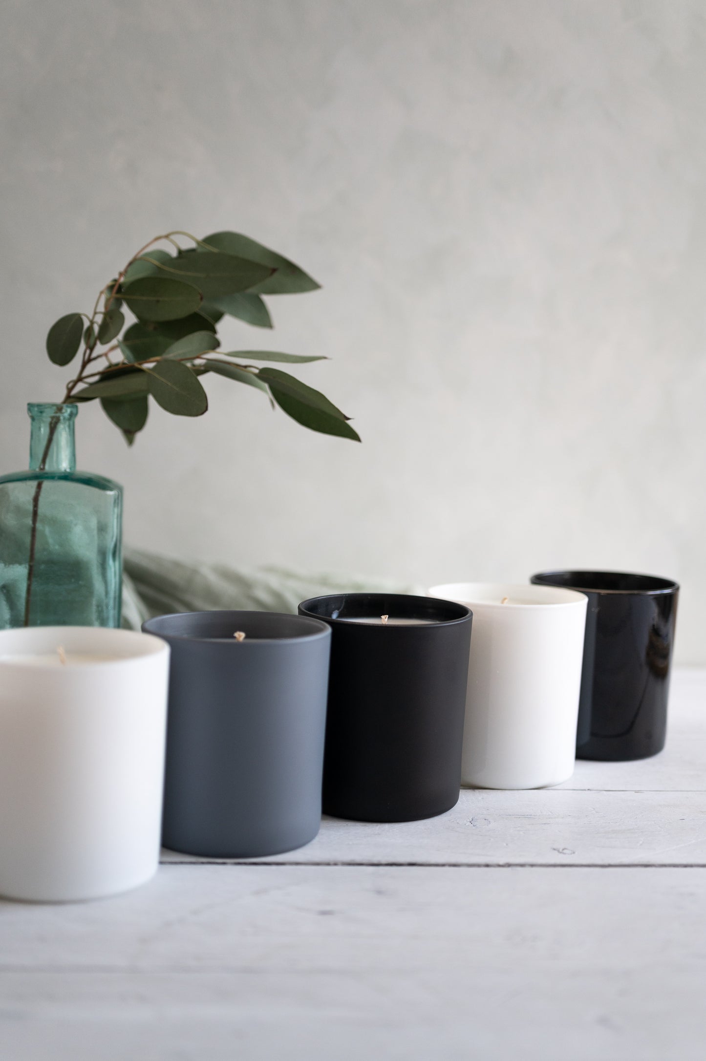 Private/White Label - Medium 200g Candle - MATTE WHITE